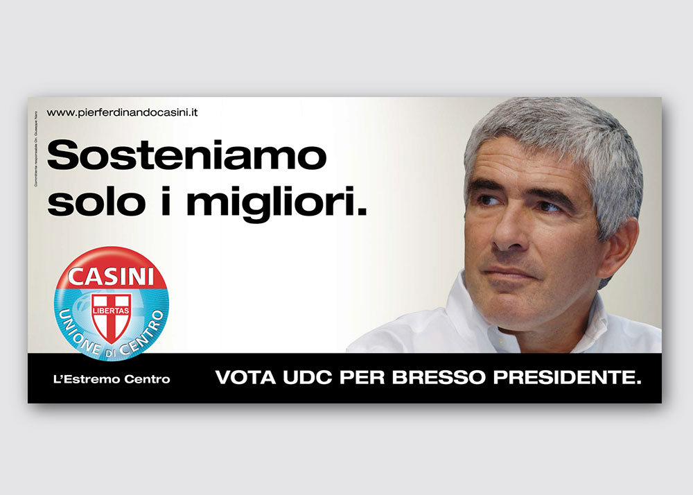 Udc campagna di comunicazione Casini
